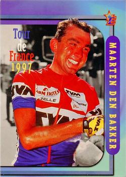 1997 Eurostar Tour de France #53 Maarten den Bakker Front